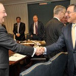 Punaro meets with Secretary of Defense Leon Panetta.